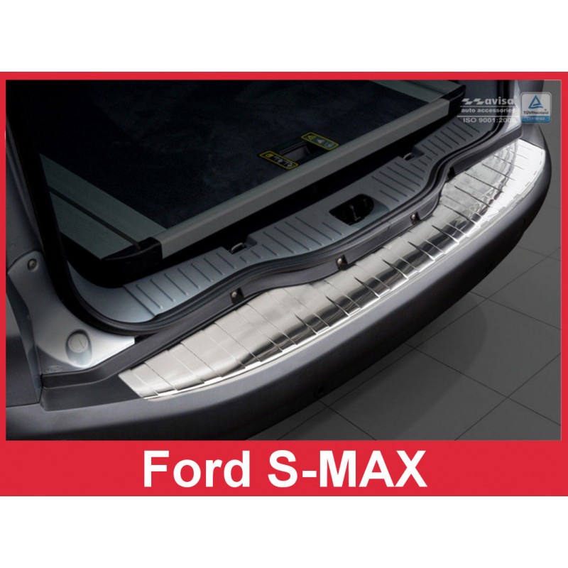 PROTECTOR PARACHOQUES TRASERO ACERO INOXIDABLE FORD S MAX 06 15