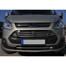 CUBRE PARRILLAS ACERO INOXIDABLE FORD TRANSIT CUSTOM 2013 