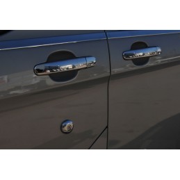 CUBRE MANETAS PUERTA ACERO INOXIDABLE FORD TRANSIT CUSTOM 3 PUER