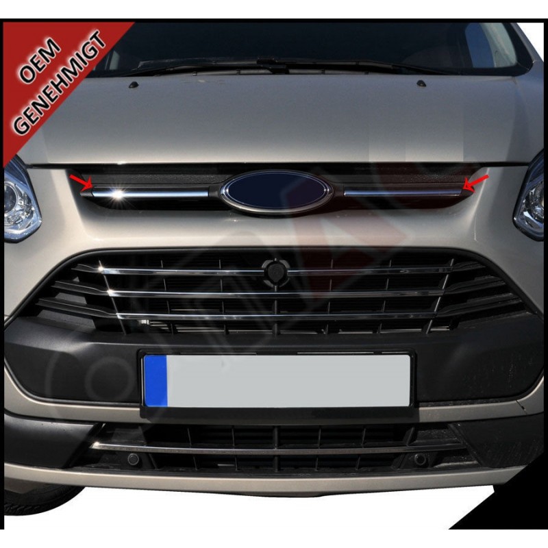 CUBRE PARRILLA RADIADOR ACERO INOXIDABLE FORD TRANSIT TOURNEO CU
