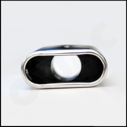 COLA ESCAPE ACERO INOXIDABLE FIAT 500   500C 2007  42MM