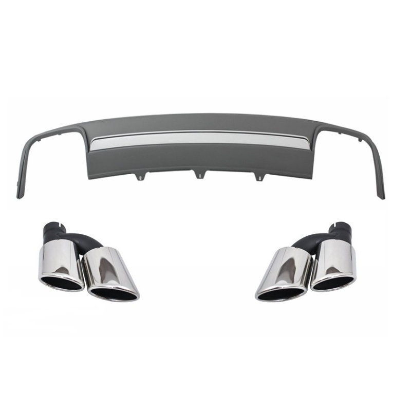Difusor Trasero Audi A4 8K   B8 mas Avant 13 15 Look S4