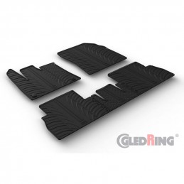Alfombras de goma Citroen Berlingo 2018  Negras 5 piezas