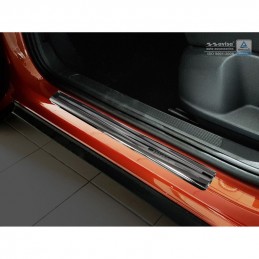 UMBRAL DE PUERTA ACERO INOXIDABLE VW T ROC 2017  NEGRO