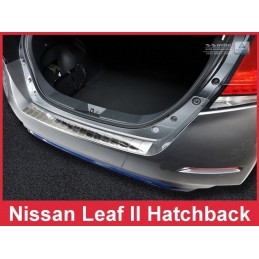 PROTECTOR PARACHOQUES TRASERO ACERO INOXIDABLE NISSAN LEAF II 20