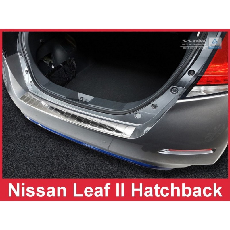 PROTECTOR PARACHOQUES TRASERO ACERO INOXIDABLE NISSAN LEAF II 20