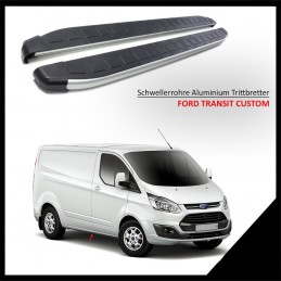JUEGO ESTRIBERAS ALUMINIO FORD TRANSIT CUSTOM 2013 