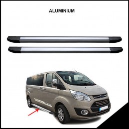 JUEGO ESTRIBERAS ALUMINIO FORD TRANSIT CUSTOM 2013 