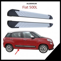 ESTRIBERAS LATERALES FIAT 500L ALUMINIO