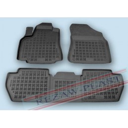 Alfombras de caucho 3D Peugeot Partner desde 2008  3 piezas