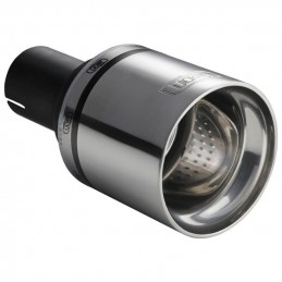 cola escape acero inoxidable redonda O100mm   Longitud 120mm
