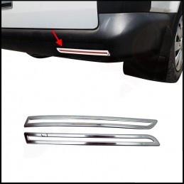MARCOS ACERO INOXIDABLE REFLECTANTES TRASEROS VW TRANSPORTER T6 