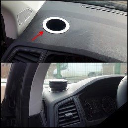 MARCOS ACERO INOXIDABLE TABLERO BORDO VW T6 TRANSPORTER  CARAVEL