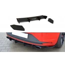 Difusor trasero Seat Leon CUPRA 2012 2016 MAXTON 3 piezas
