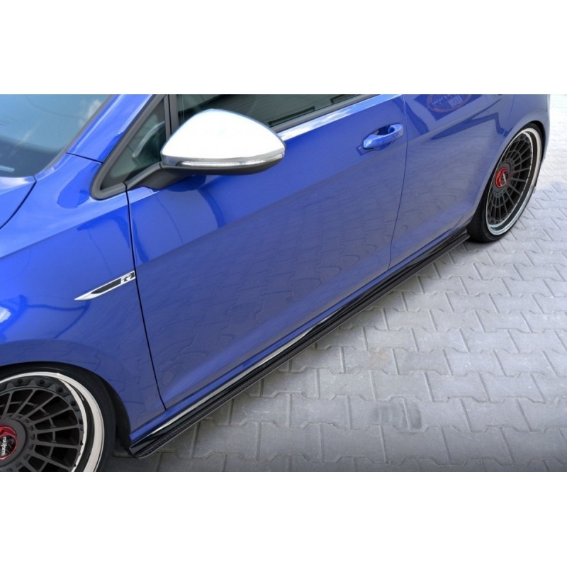 Faldones lip laterales VW Golf 7 5 R R Line  MAXTON