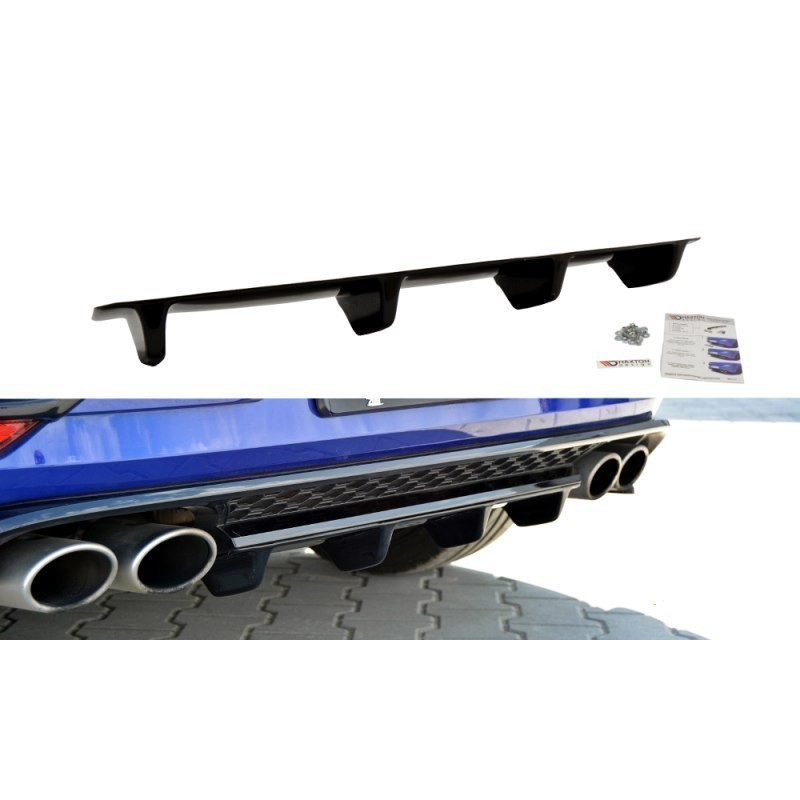 Difusor trasero VW Golf 7 5 R MAXTON