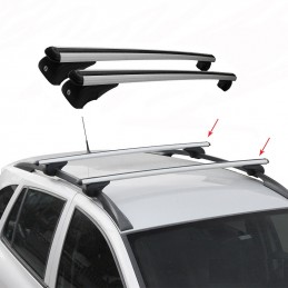 BARRAS PORTAEQUIPAJES TRANSVERSALES KIA SORENTO II 2010 2013 ALU