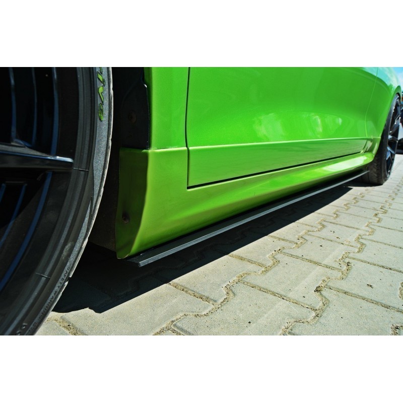 Faldones laterales lip Vw Scirocco R  R line MAXTON V2