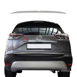 MOLDURA PORTON TRASERO ACERO INOXIDABLE OPEL CROSSLAND X 2017 
