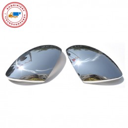 CUBRE RETROVISORES   MANETAS ACERO UNOXIDABLE VW TIGUAN II 2016 