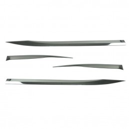 MOLDURAS LATERALES ACERO INOXIDABLE PEUGEOT 3008 2016 