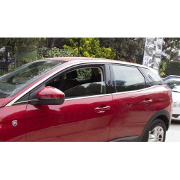 CUBRE MARCO VENTANA ACERO INOXIDABLE PEUGEOT 3008 2016 