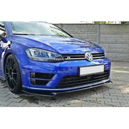 Faldon lip delantero VW GOLF 7 R  R Line MAXTON V2