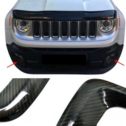 MARCOS ANTINIEBLA EN CARBONO JEEP RENEGADE 2014 