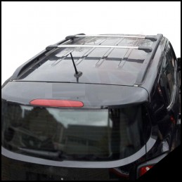 BARRAS PORTAEQUIPAJES TRANSVERSALES JEEP RENEGADE 2014  ALU GRIS