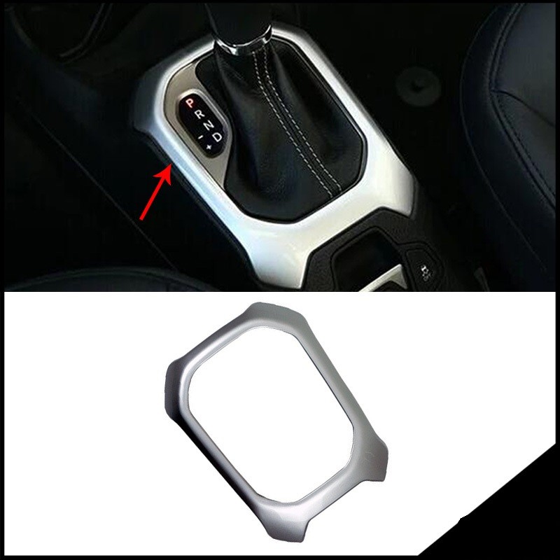 MARCO CROMADO CAMBIO MARCHAS JEEP RENEGADE 2014 