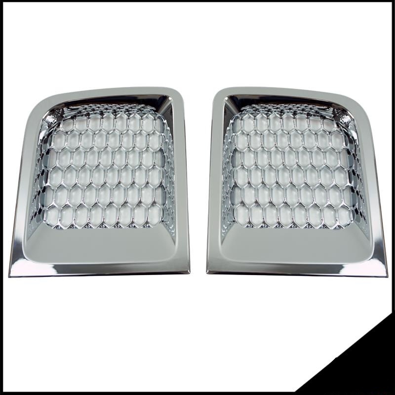PARRILLAS CROMADAS PARACHOQUES JEEP RENEGADE 2014  ABS