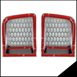 PARRILLAS CROMADAS PARACHOQUES JEEP RENEGADE 2014  ABS