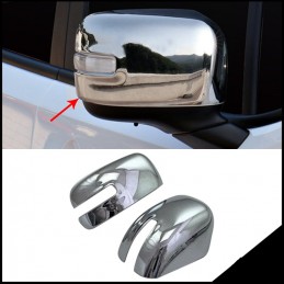CUBRE RETROVISORES CROMADOS JEEP RENEGADE 2014  ABS