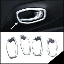 MARCOS CROMADOS TIRADORES DE PUERTA INTERIORES JEEP RENEGADE 201