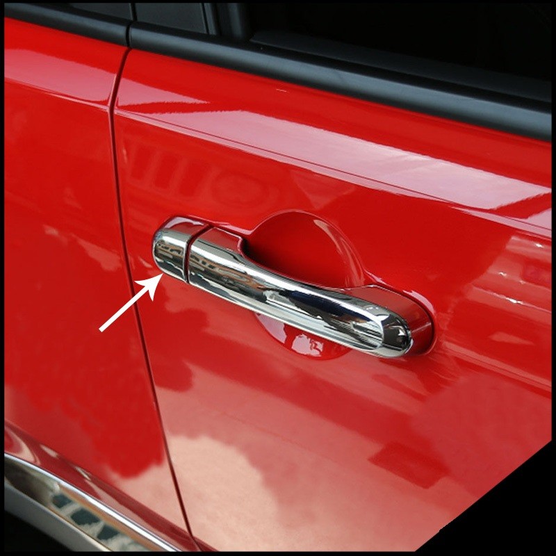 CUBRE MANETAS CROMADAS JEEP RENEGADE 2014  ABS