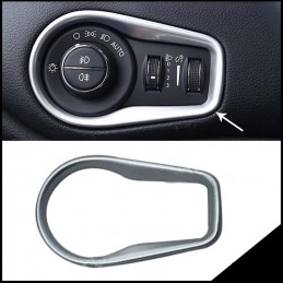 MARCO CROMADO MANDO CONTROL FAROS JEEP RENEGADE 2014  ABS MATE