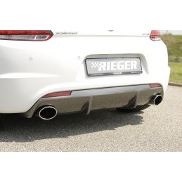 DIFUSOR TRASERO CARBON LOOK VW SCIROCCO SOLO R LINE 2014    ESCA