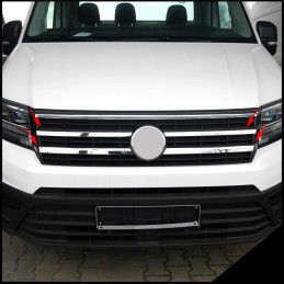 CUBRE PARRILLAS ACERO INOXIDABLE VW CRAFTER 2017 