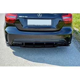 DIFUSORES TRASERO MERCEDES CLASE A W176 AMG Facelift Maxton