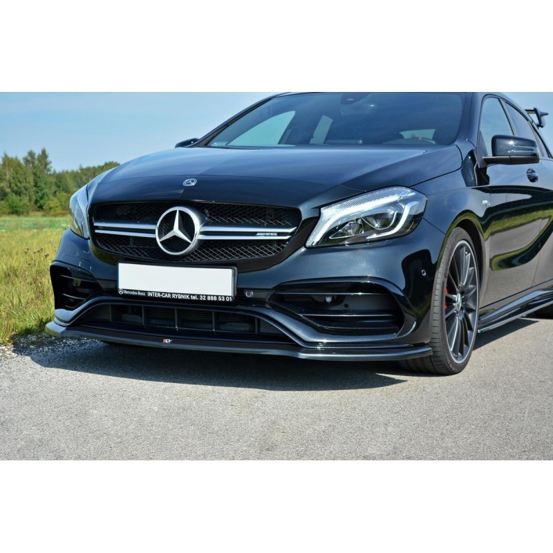 Espada lip delantera Mercedes Clase A W176 AMG Facelift Maxton
