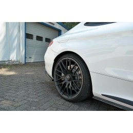 Difusores paragolpes trasero puntas Mercedes C class C205 63AMG 