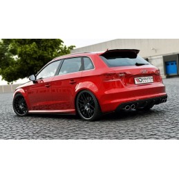 DIFUSORES PARAGOLPES TRASERO ESQUINAS DIFFUSOR AUDI A3 8V SPORTB