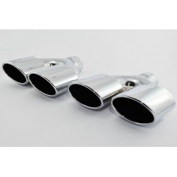 Colas de escape estilo AMG 255x84 L260 250 IN64S Varios AUDI 4x9