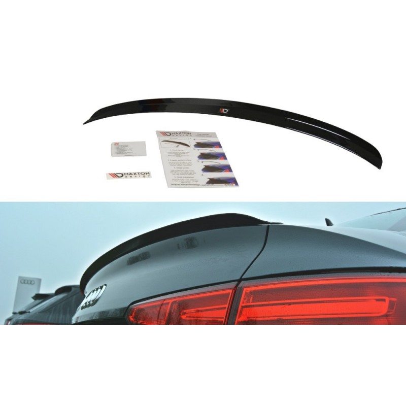 Aleron lip spoiler Audi A4 B9 S Line Sedan 2015  Maxton