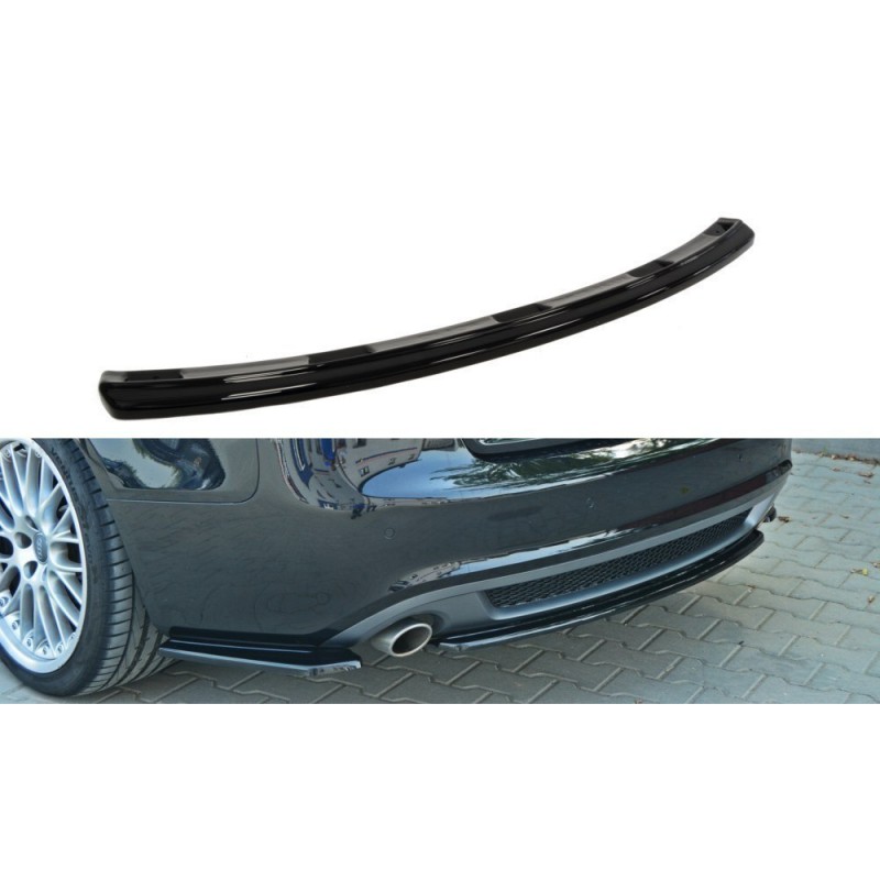 Difusor trasero central Audi A5 S Line 2007   2011 Maxton