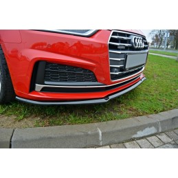 Espada Lip Parachoques delantero Audi A5 F5 S Line 2016  Maxton