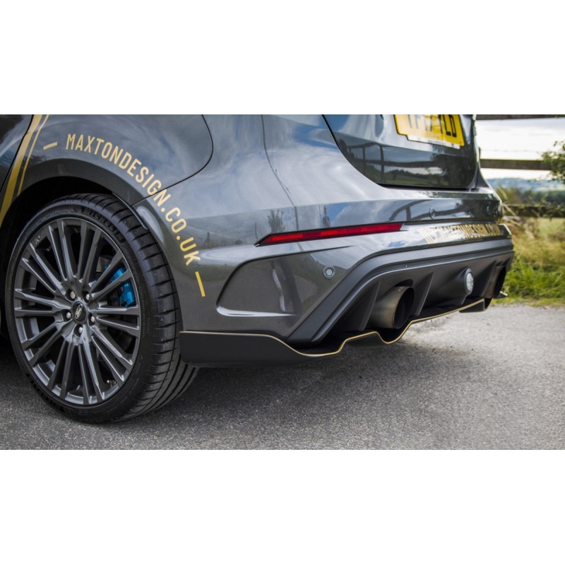 Difusor parachoques trasero Ford Focus MK3 RS 2015  Maxton