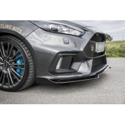 Difusor parachoques delantero Ford Focus MK3 RS 2015   Maxton