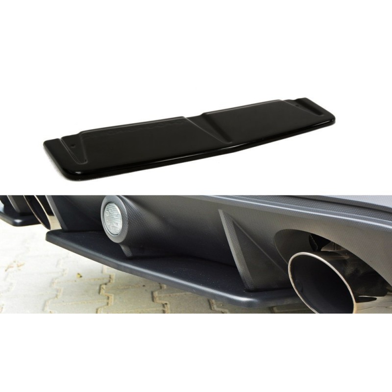 Spliter difusor central trasero Ford Focus 3 RS 2015   Maxton