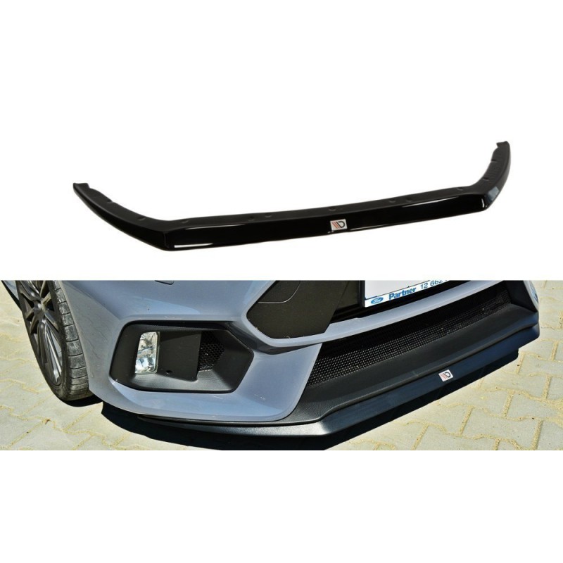 Espada Lip paragolpes delantero Ford Focus 3 RS 2015   Maxton